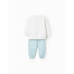 Ensemble de survêtement en coton pour nouveau-nés « Bluey & Bingo », blanc/vert – Image 2