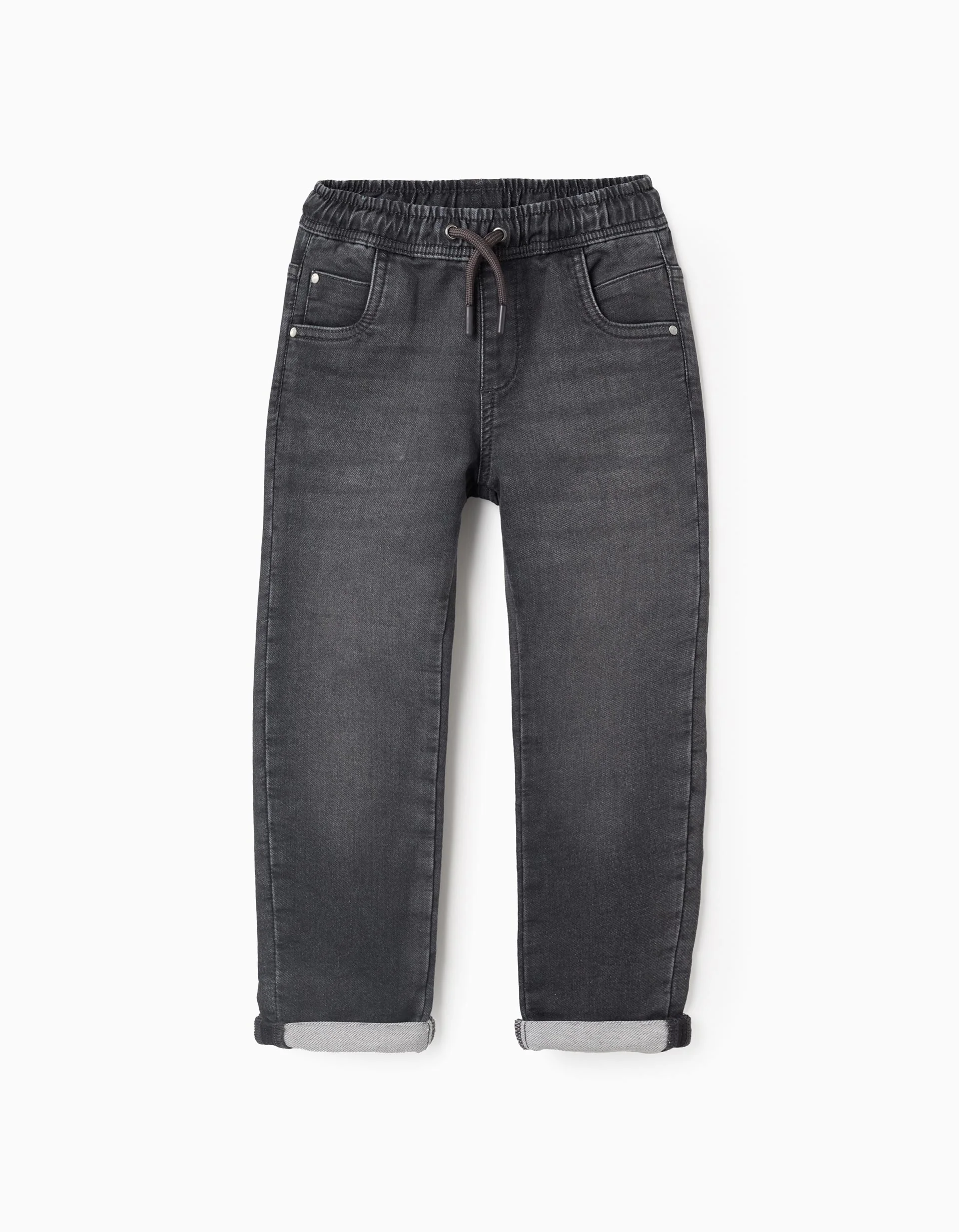 31074104010-0 Jean de jogging pour garçon, gris – Image 1