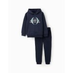 Ensemble de pantalons de survêtement pour enfants bleu 2 pièces