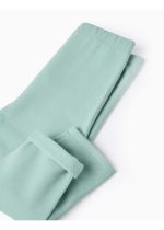 Ensemble de survêtement brossé pour bébé fille « Formes », vert clair – Image 4