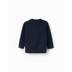 Pull fin pour bébés garçons, bleu foncé – Image 2