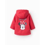 Parka en caoutchouc à capuche pour les filles 'Minnie', rouge – Image 2
