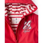 Parka en caoutchouc à capuche pour les filles 'Minnie', rouge – Image 3