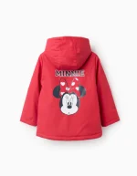 Parka en caoutchouc à capuche pour filles « Minnie », rouge – Image 2
