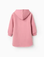 Robe-sweat à capuche pour filles « Stitch », rose – Image 2