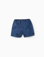 Short en jean bleu à motif Minnie pour filles – Image 2
