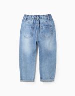 Jeans pour filles « coupe maman », bleus – Image 2