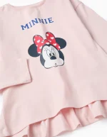 T-shirt à manches longues en coton pour filles « Minnie », rose – Image 3