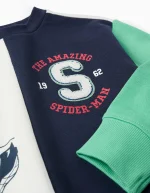 Sweat-shirt en coton pour garçon « Spider-Man », multicolore – Image 3