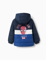 Veste matelassée réversible « Spider-Man » pour garçon, bleu/blanc – Image 3