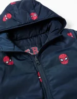 Veste matelassée réversible « Spider-Man » pour garçon, bleu/blanc – Image 5