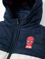 Veste matelassée réversible « Spider-Man » pour garçon, bleu/blanc – Image 7
