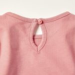 Long sleeve Cotton T-shirt for Newborn Baby Girls 'Mickey & Minnie', Pink