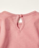 Long sleeve Cotton T-shirt for Newborn Baby Girls 'Mickey & Minnie', Pink