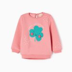 SWEAT PLUSH, PINK, 6/9M