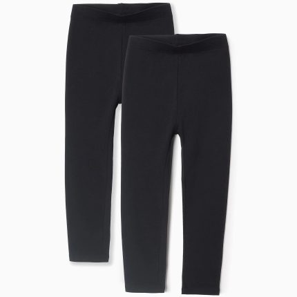 P2 LEGGINGS JERSEY BLACK:BLACK:13/14