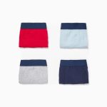 boxers unis pour garçons, bleu/rouge/gris