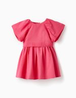 Robe avec des couches pour les journées spéciales des bébés filles, rose