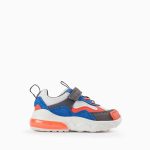 Trainers avec des lumières pour le petit garçon «Zy Superlight», multicolour