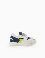 Trainers de Baby Boys 'Zy Superlight', blanc / bleu foncé / vert