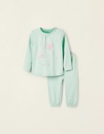 Pyjama en coton pour les «papillons», vert clair