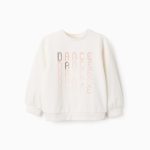 Sweat-shirt Fille 'Dance', Blanc