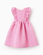 ROBE MC JACQUARD, ROSE