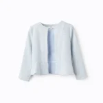 VESTE ML, BLEU CLAIR