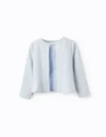 VESTE ML, BLEU CLAIR