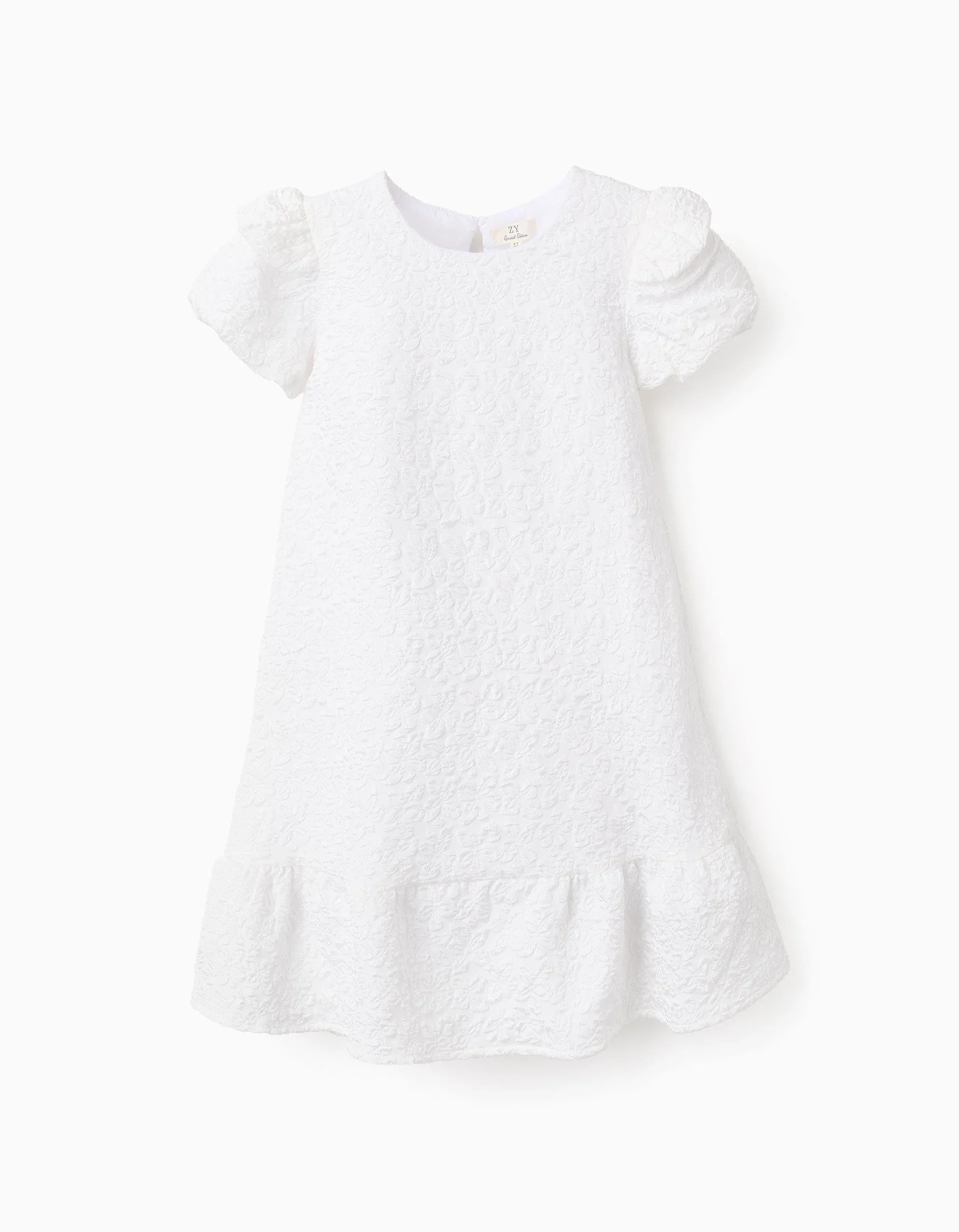 31069966041-0.jpg ROBE MC JACQUARD, BLANC – Image 1