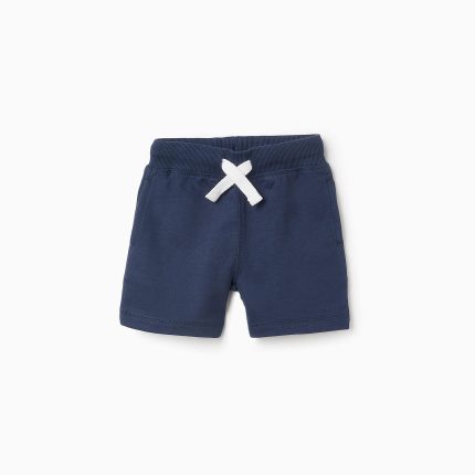 Short de jogging bébé garçon, bleu foncé