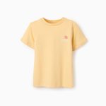 T-shirt en coton garçon 'Sun', Jaune