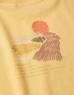 T-shirt en coton garçon 'Sun', Jaune – Image 4