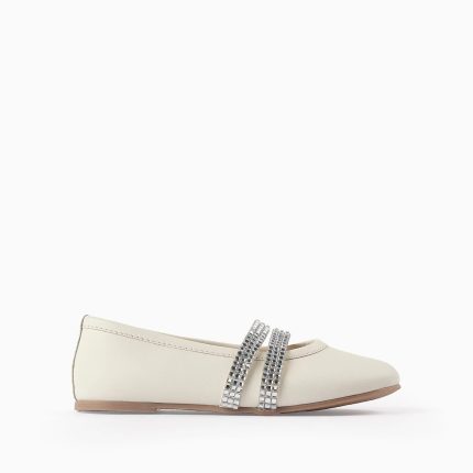 BALLERINE PU, BLANCHE