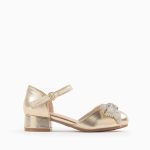 CHAUSSURES À TALONS HAUTS, OR