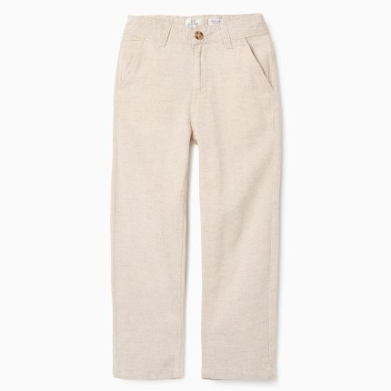 PANTALON CHINO LIN, BEIGE