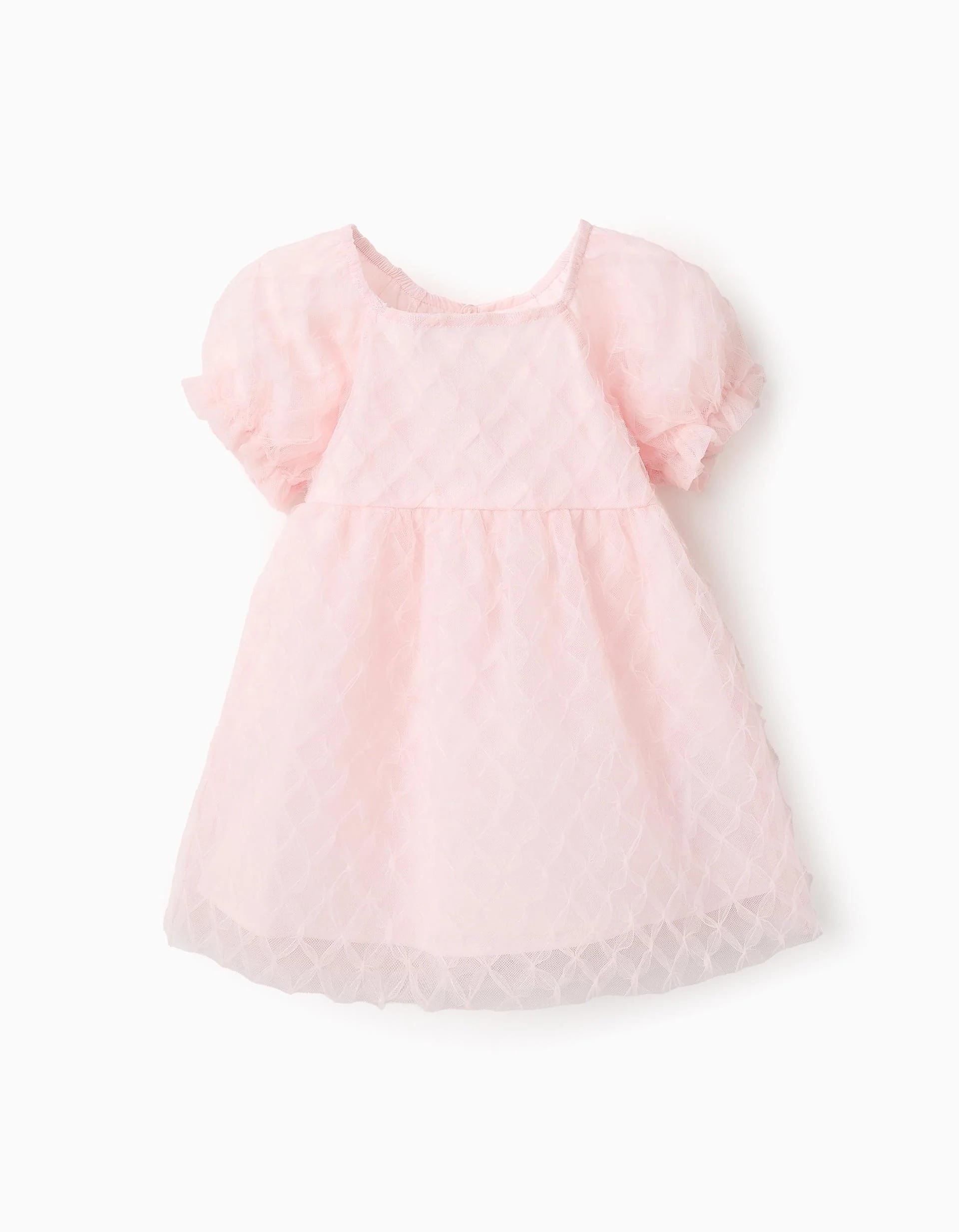 31071885030-0-2.jpg ROBE SS TULLE, ROSE CLAIR – Image 1
