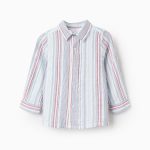 CHEMISE ML COTON, BLANC