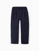 PANTALON POLAIRE, BLEU FONCÉ