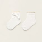 CHAUSSETTES CREW, BLANCHES
