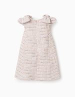 Robe en tweed rose clair – Image 2