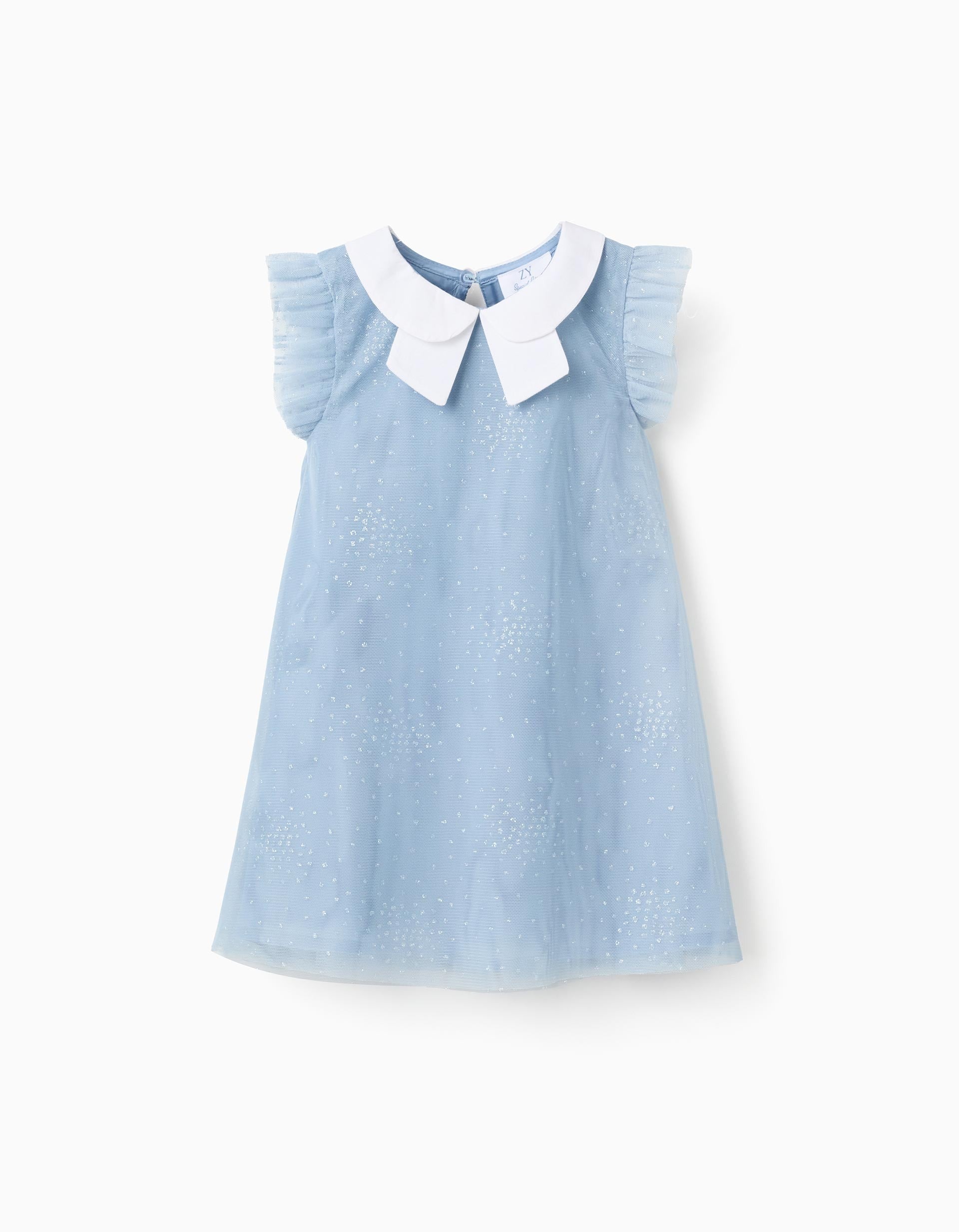 31076975022-0 Robe en résille bleu clair – Image 1