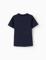 T-SHIRT SS JERSEY BLEU NUIT – Image 2