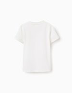 T-SHIRT SS JERSEY BLANC – Image 2