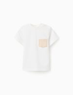 T-shirt manches courtes blanc