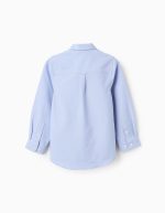 Chemise en coton Oxford pour garçon, bleue – Image 2