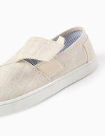 CHAUSSURE AVEC VELCRO BEIGE CLAIR – Image 3