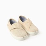 CHAUSSURE AVEC VELCRO BEIGE