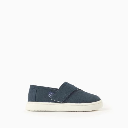 CHAUSSURE AVEC VELCRO, BLEU NUIT