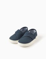 CHAUSSURE AVEC VELCRO, BLEU NUIT – Image 2